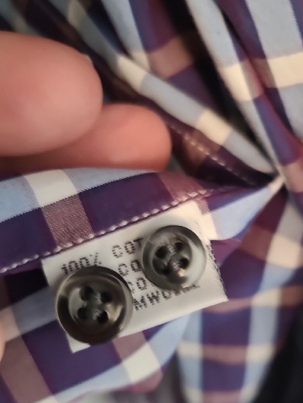 New Culturata Men's Dress Shirt. Made In Italy 100% Cotton Sz 16.5 - Picture 10 of 10